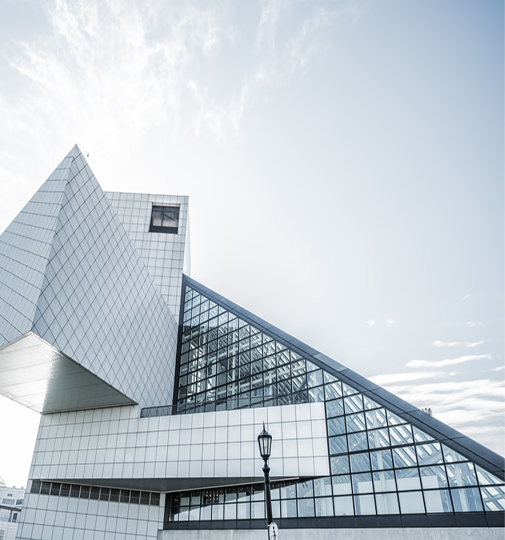 Modern white building architecture